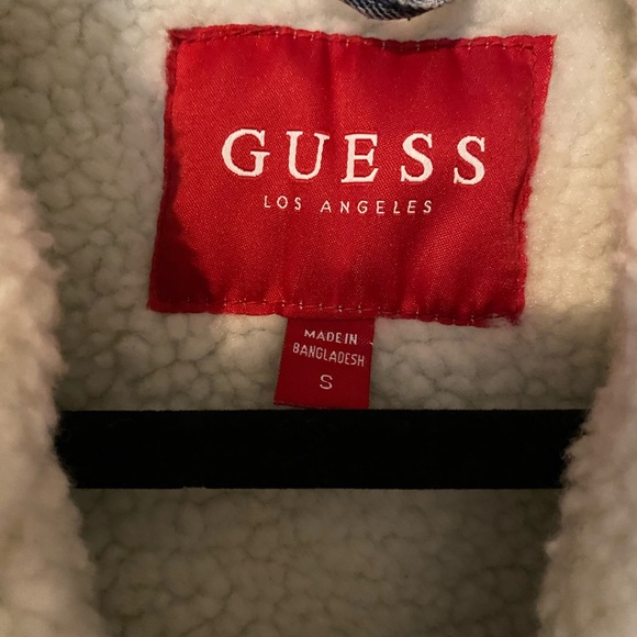 Guess Jean Fleece Jacket - Picture 3 of 3